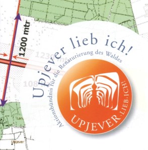 Titel einer Informationsbroschüre der Aktionsgemeinschaft "Upjever-lieb-ich!"
